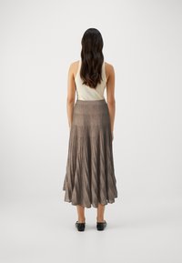 TWINSET SKIRT - Fustă în formă de A - cammello melange