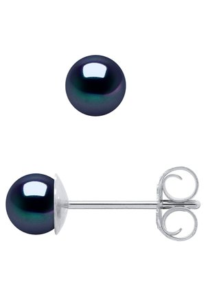 LOLA EARRINGS 4-5 MM FINE SILVER 925/1000 AAA+ - Boucles d'oreilles - bleu nuit