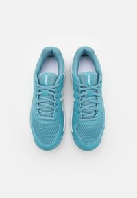 ASICS GEL DEDICATE 8 CLAY - Pantofi de tenis pe zgură - gris blue/white