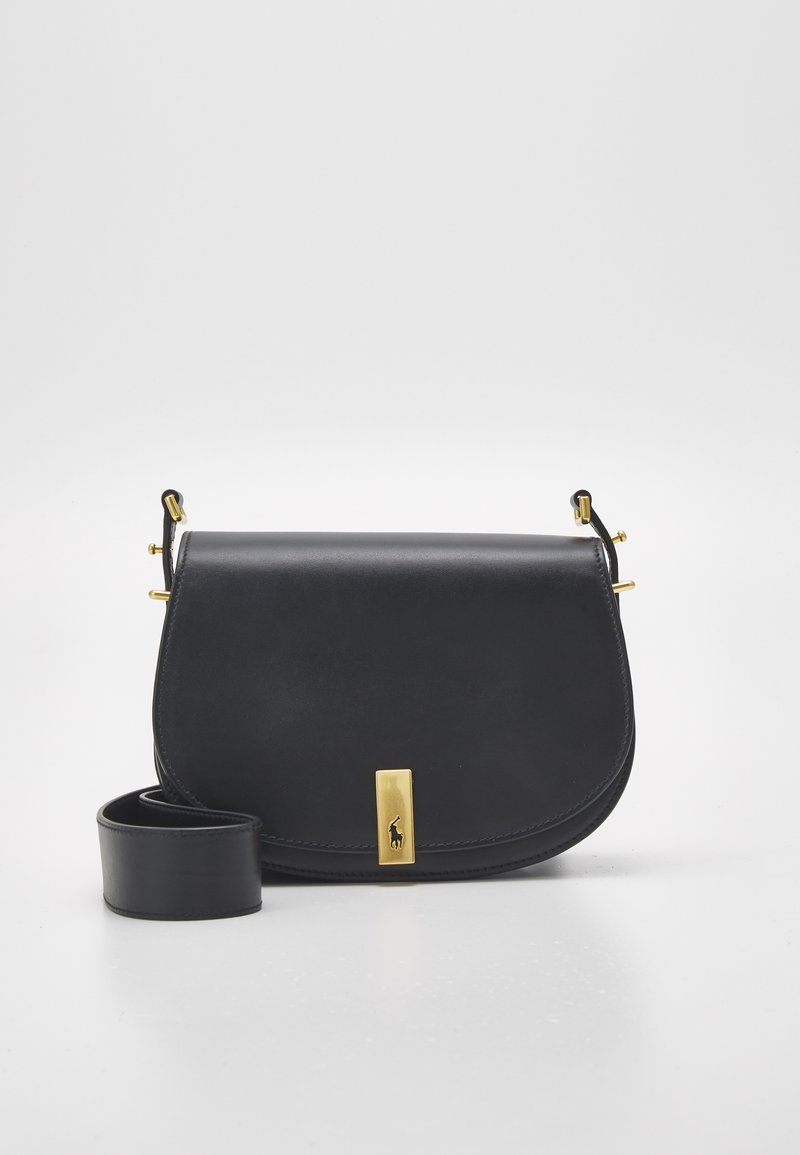 Polo Ralph Lauren SHOULDER HINGE CROSSBODY MEDIUM Across body bag black Zalando.de