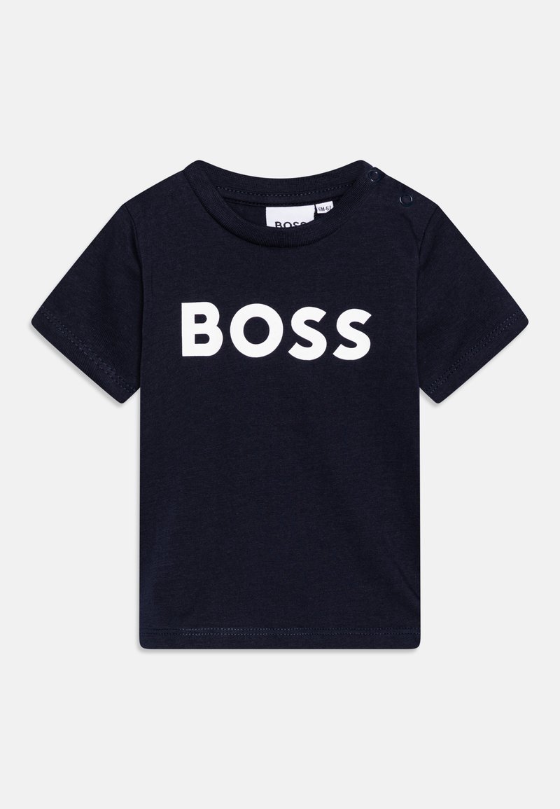 BOSS Kidswear TODDLER SHORT SLEEVES TEE - T-shirt imprimé - navy