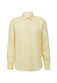 REGULAR FIT LANGARM - Chemise - hellgelb