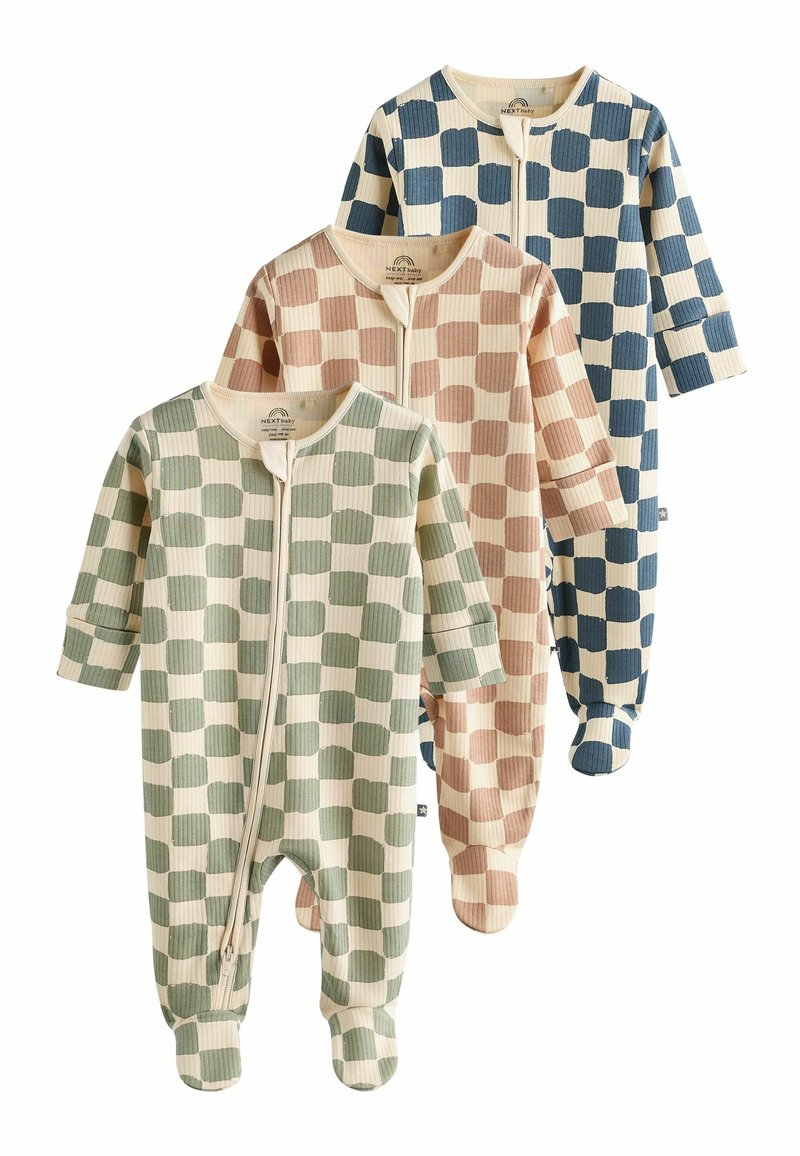 Next CHARACTER 3 PACK - Odijelo za spavanje - checkerboard