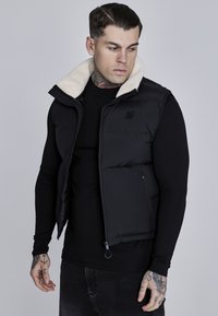 SIKSILK Weste - black