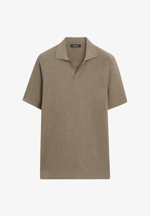 Massimo Dutti, Poloshirt - khaki
