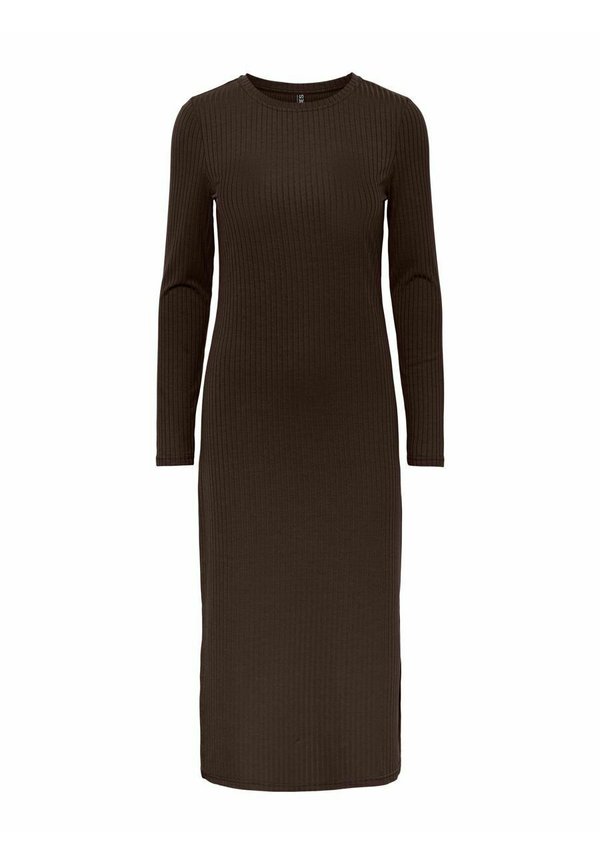 KYLIE LS O-NECK MIDI NOOS - Jersey dress - chicory coffee3