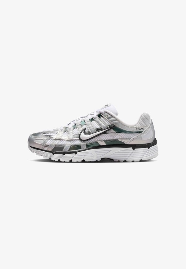 W NIKE P-6000 SE C/O - Pantofi sport - white/white-off white-dk smoke grey-mtlc silver