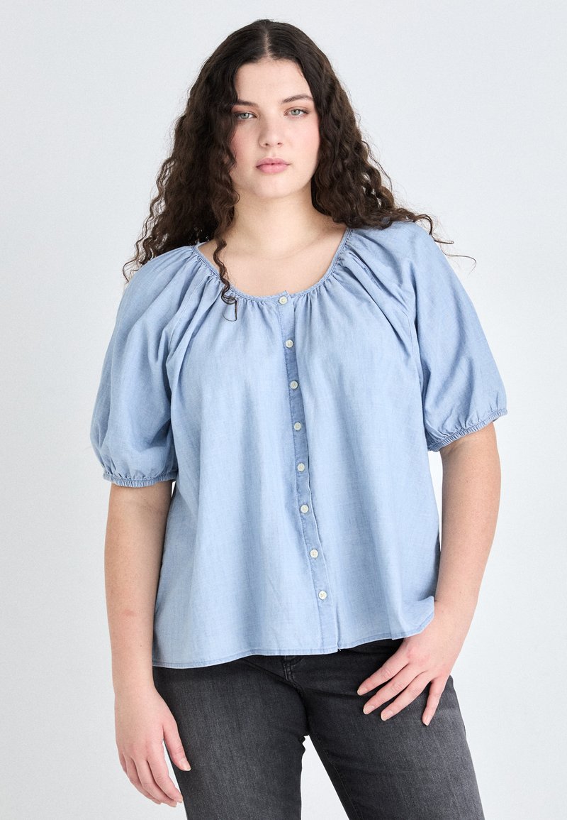 Levi's® Plus LEANNE BLOUSE - Bluza - dazed light stone