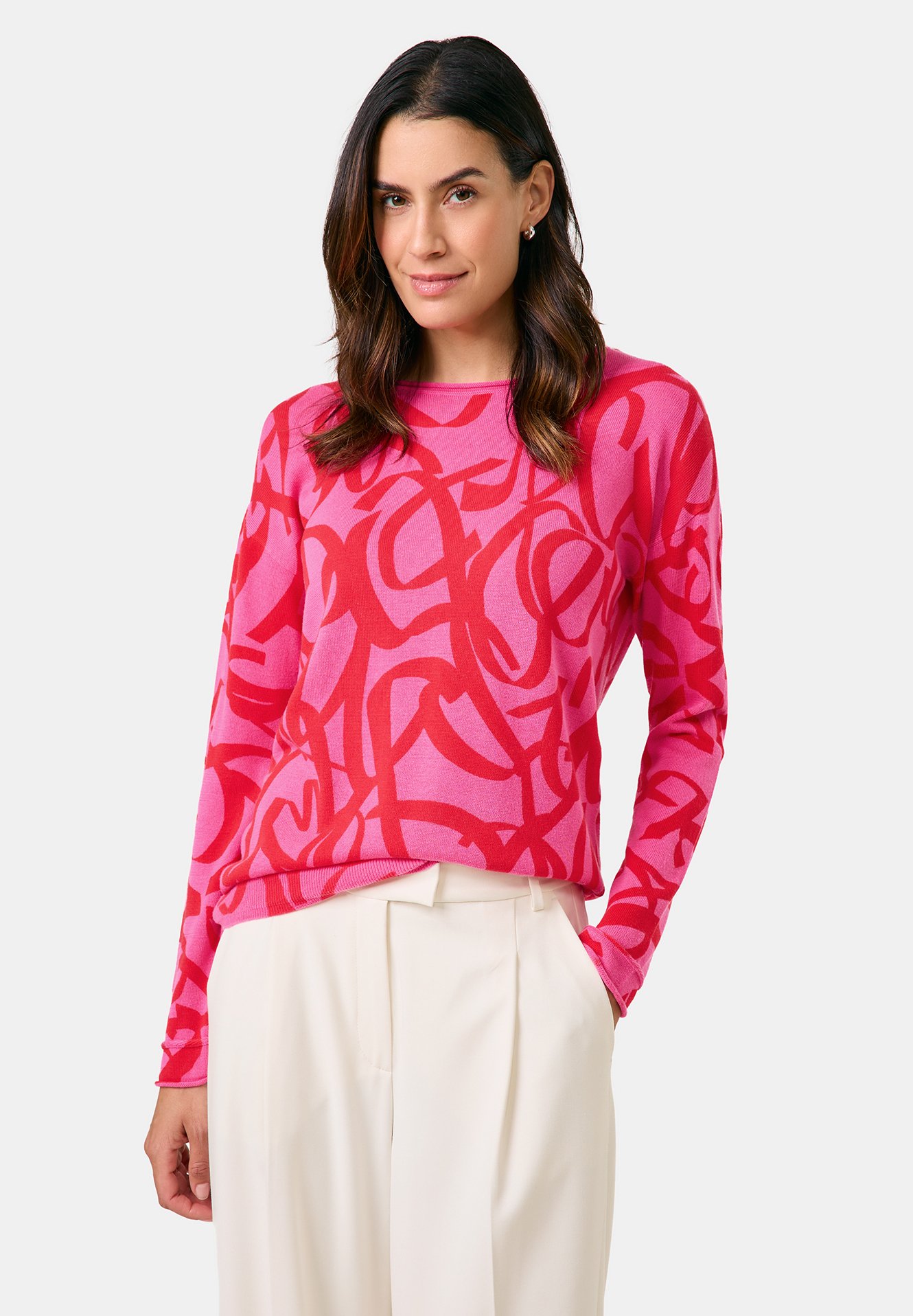 Weber Strickpullover Gerry Weber Rollkragen Knitwear Gerry Weber