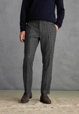 REGULAR FIT ITALIAN FABRIC - Nadrágok - navy blue check