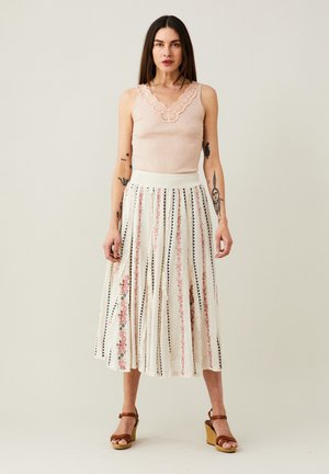 Odd Molly NATASHA - A-lijn rok - light porcelain