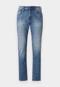 JOSH - Straight leg jeans - used mid stone blue denim