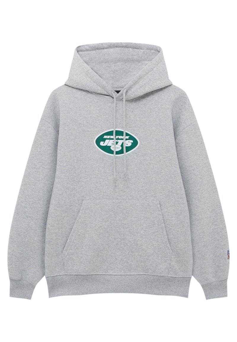 PULL&BEAR Sweater grijs gemêleerd