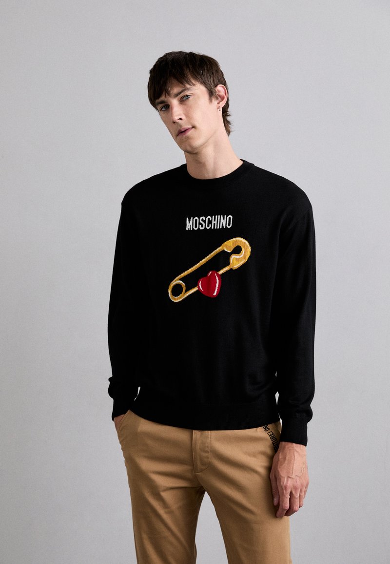 MOSCHINO Džemper - fantasia nero