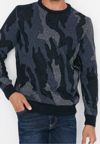 Trendyol Stickad tröja - dark blue