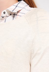 ONLY ONLMILA LACY L S LONG  - Camisola - oatmeal