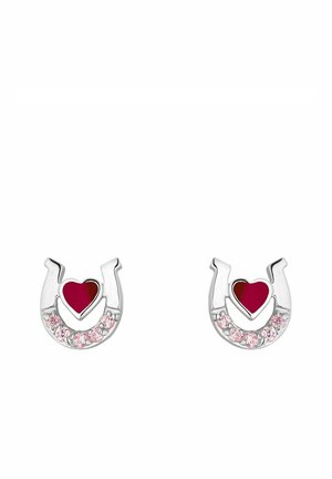HORSESHOE HEART - Orecchini - rosa