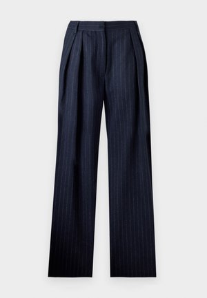 DAY Birger et Mikkelsen ENZO PINSTRIPE - Pantaloni - total eclipse