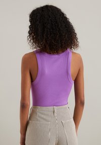 Marc O'Polo DENIM SLIM FIT - Topp - grand violet