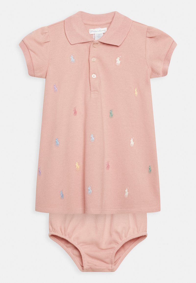 Polo Ralph Lauren BABY DRESS Robe en jersey adirondack rose/rose ZALANDO.FR