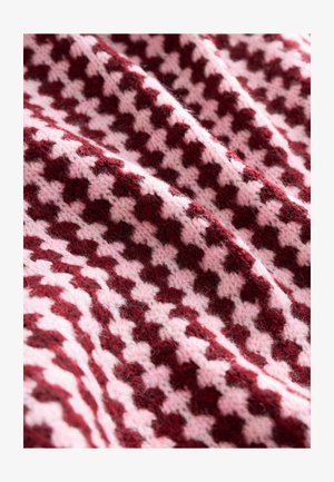 Next Sjal / Tørklæder - pink red houndstooth