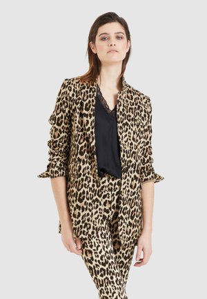 LONG - Short coat - beige