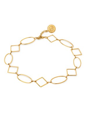 Rhomb & Oval - Halskette - color oro