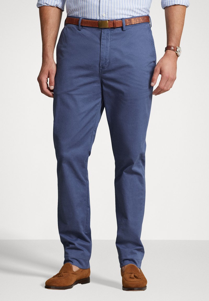 Polo Ralph Lauren Big & Tall STRETCH CLASSIC FIT CAMO CHINO - Hlače chino - light navy