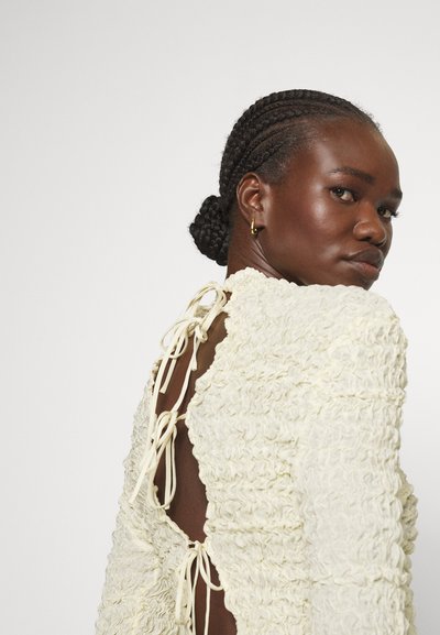 Hofmann Copenhagen MIRELLA - Μπλούζα με μακριά μανίκια - vanilla