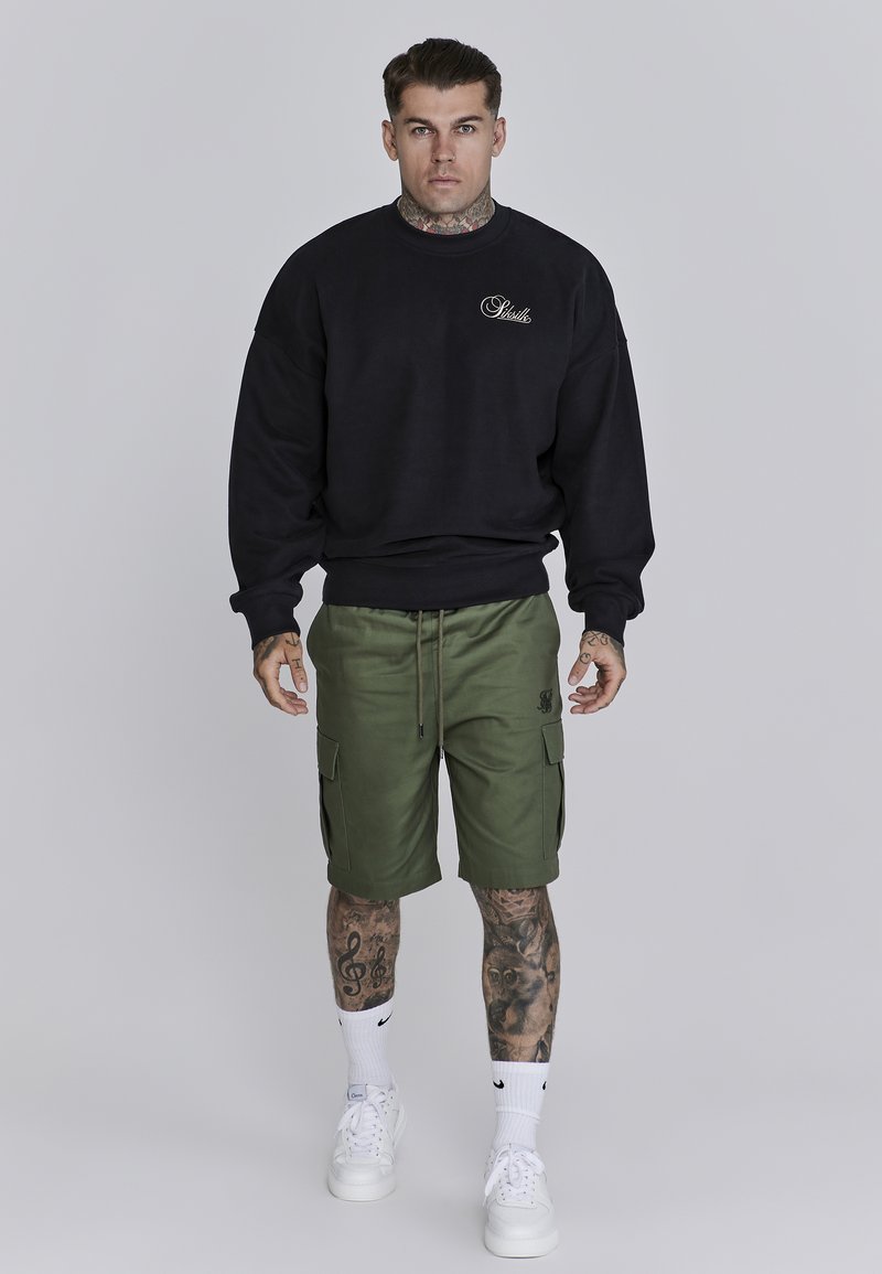 SIKSILK - Shorts - green, Enlarge