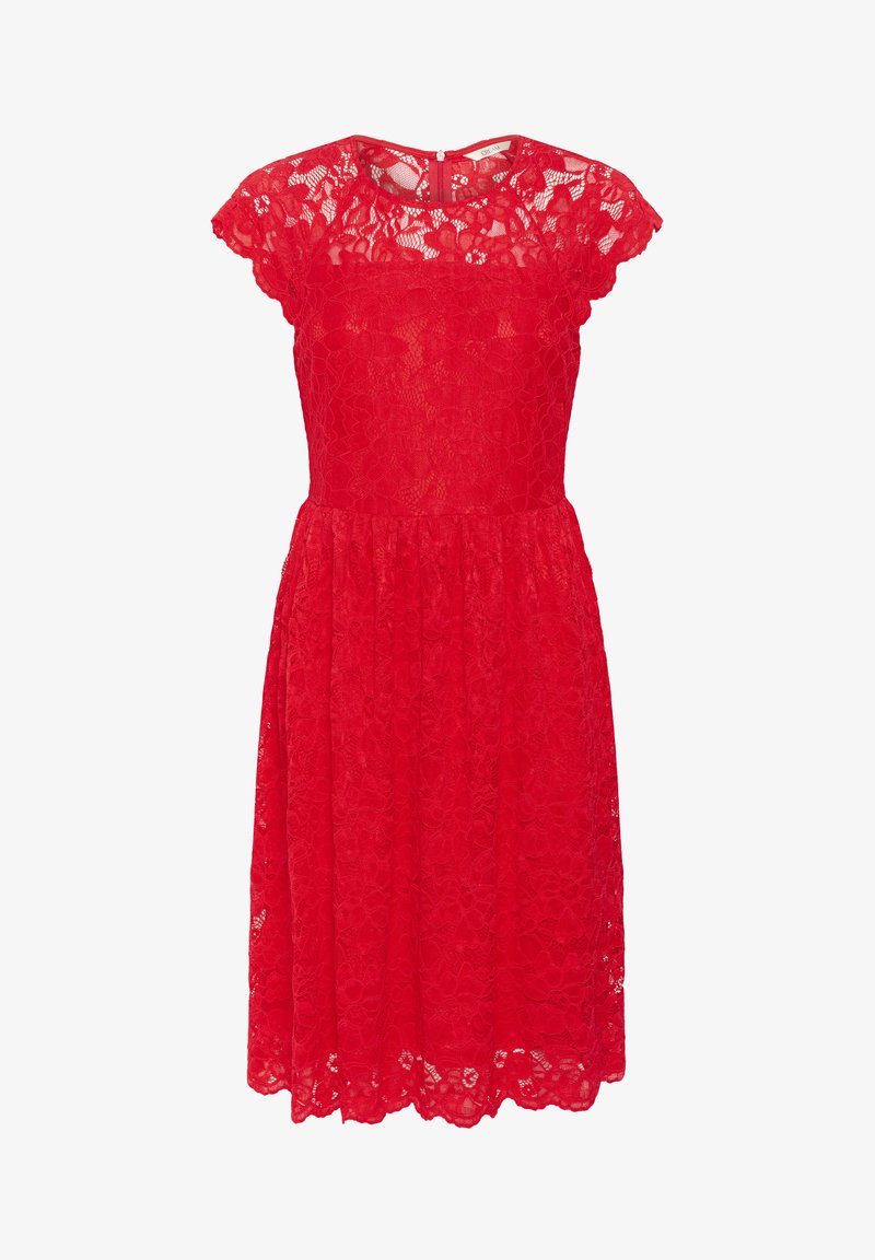 High Risk Cream Cream CRPria Lace Sleeveless - Jurk - high risk red/rood - Zalando.nl