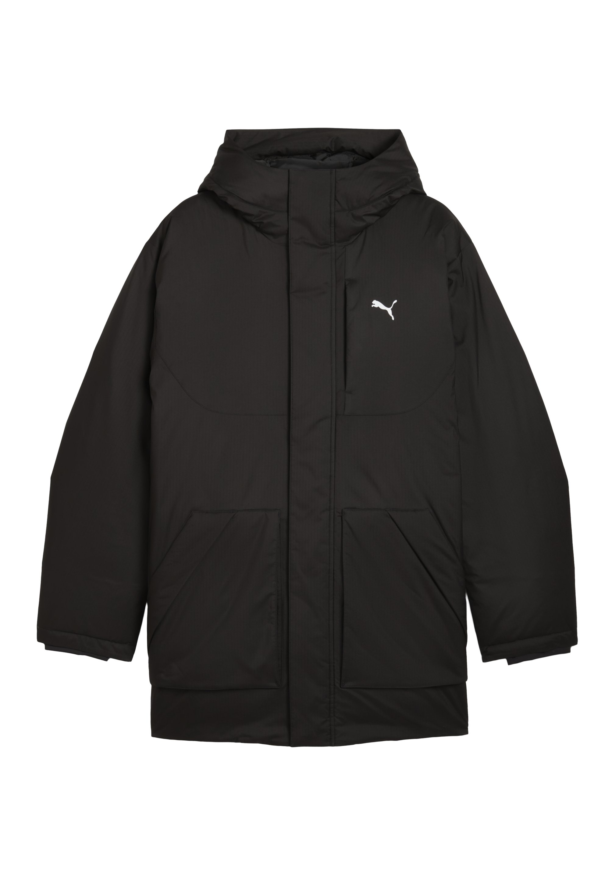 Puma MIT KAPUZE - Kabát z prachového peří - black
