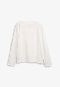 Unausgewählt, white stripe with lurex