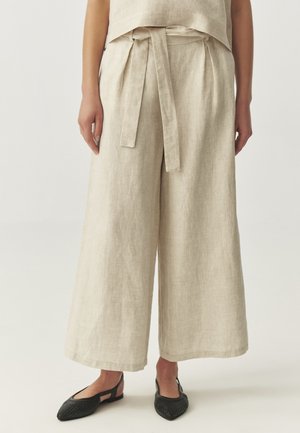 TATUUM ZAMI 2 - Stoffhose - beige melange