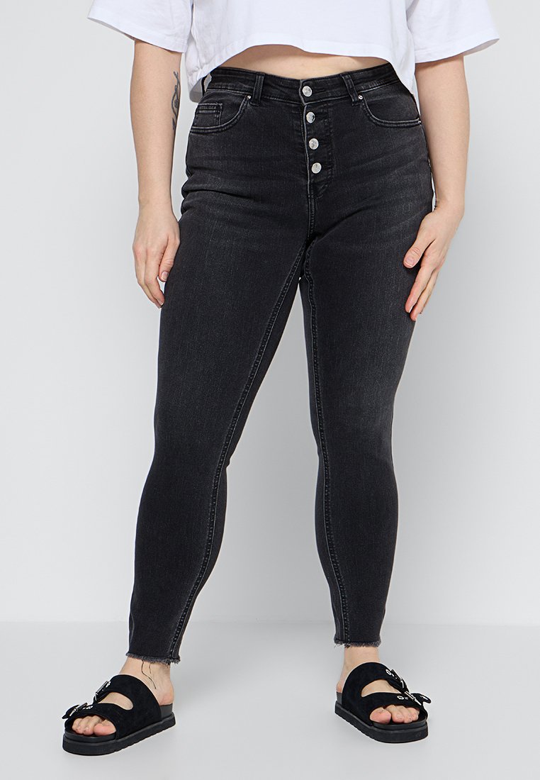 ONLY Carmakoma Jeans Skinny Fit zwart