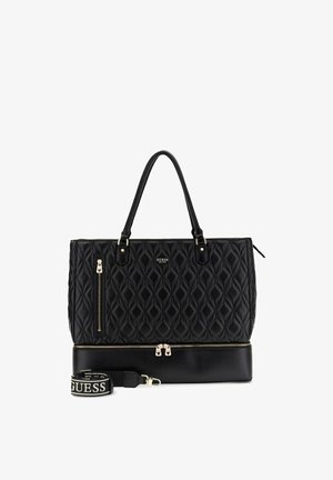Guess, MAXINE ZIP BOTTOM TOTE - Sac à main - black