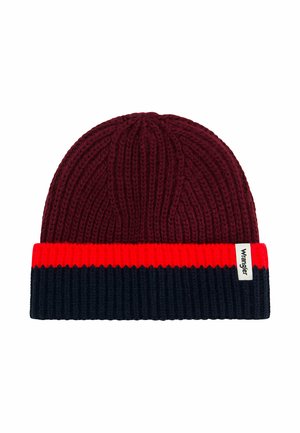 SIGN OFF BEANIE - Mütze - dahlia