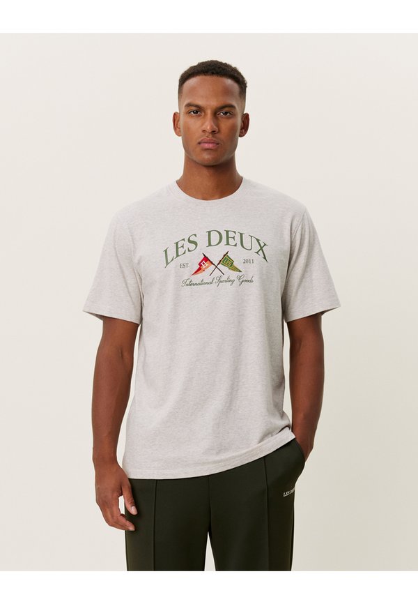 IVY LEAGUE - Print T-shirt - sand