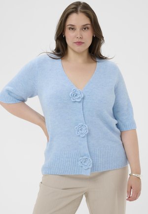 KCROSA CARDIGAN - Jopica - powder blue melange