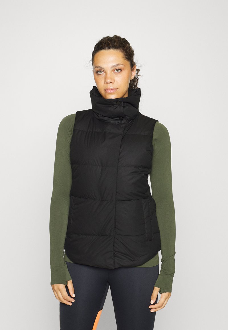 Athleta DOWNTOWN VEST Weste black/schwarz Zalando.at