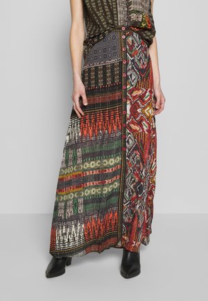 Maxi skirt - multi-coloured