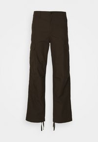REGULAR PANT - Pantalon cargo - tobacco