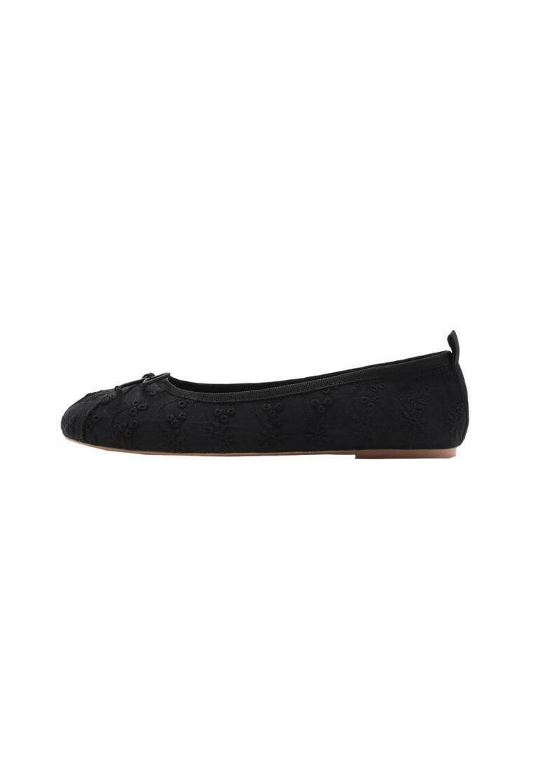 Mango Kids - Balerini - black, Extindeți