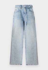 CHARLIE BELT - Wide leg - mid light blue