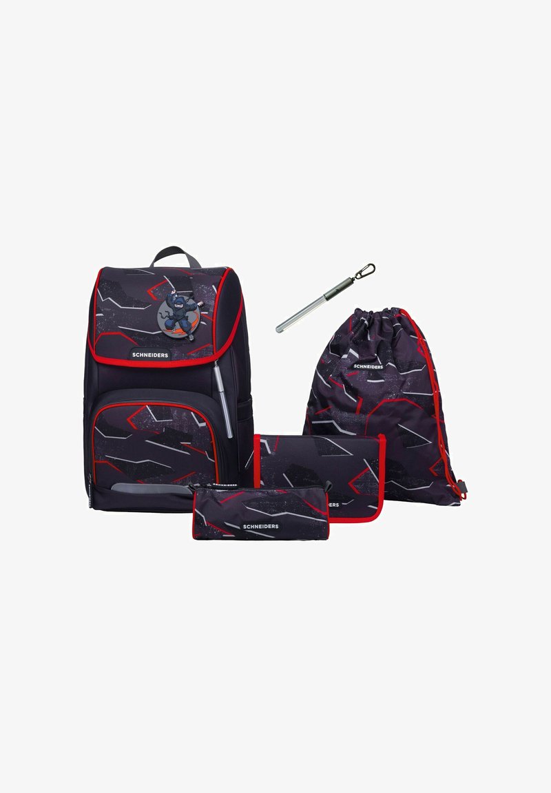 Schneiders ERGOJET SET 6-TEILIG - Set zainetto - black red
