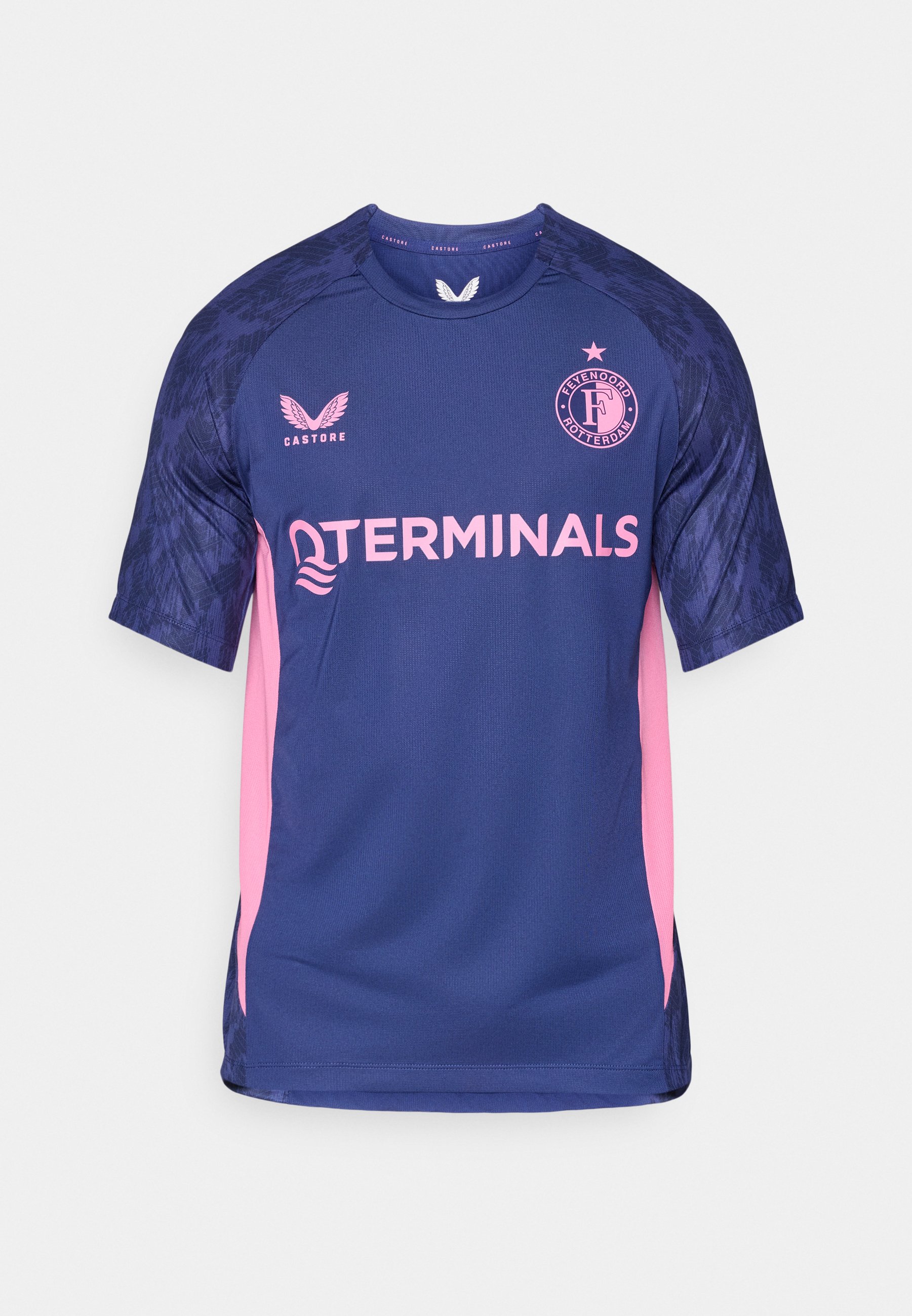 Castore FEYENOORD PERFORMANCE SHORT SLEEVE TEE - Fanartikel