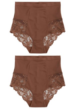 Next TWO PACK - Lingerie sculptante - chocolate brown