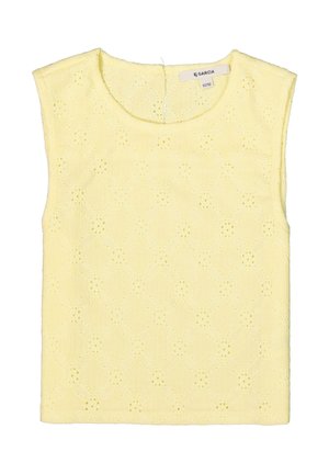 Blouse - soft lemon