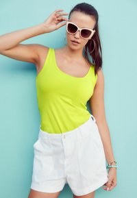 Next THICK STRAP REGULAR FIT - Top - green lime