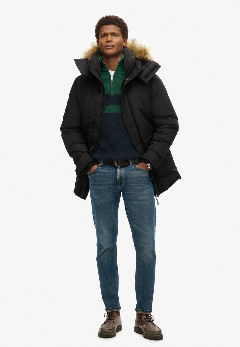 Superdry & Co Wintermantel zwart